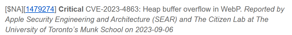 Chrome 浏览器发布紧急更新，修补已被利用的“CVE-2023-4863”零日漏洞