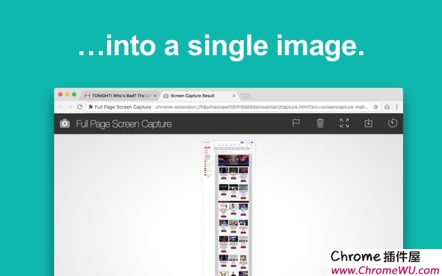 Full Page Screen Capture网页整页截图